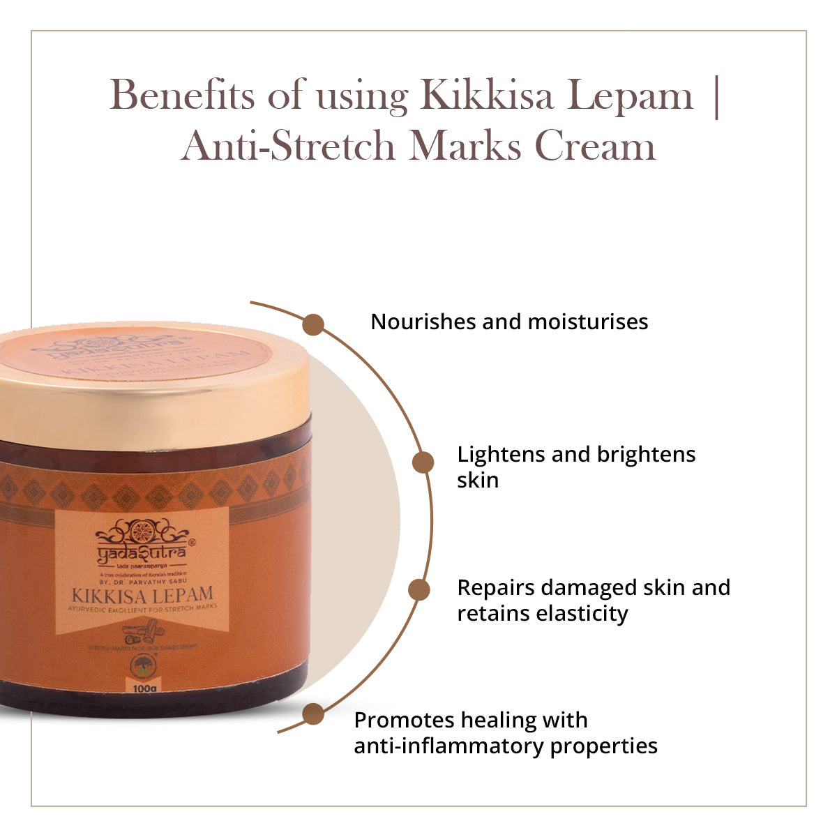 Kikkisa Lepam | Anti-Stretch Marks Cream (100g)