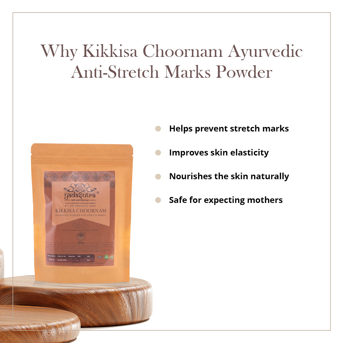 Kikkisa Choornam | Ayurvedic Anti-Stretch Marks Powder (200g)