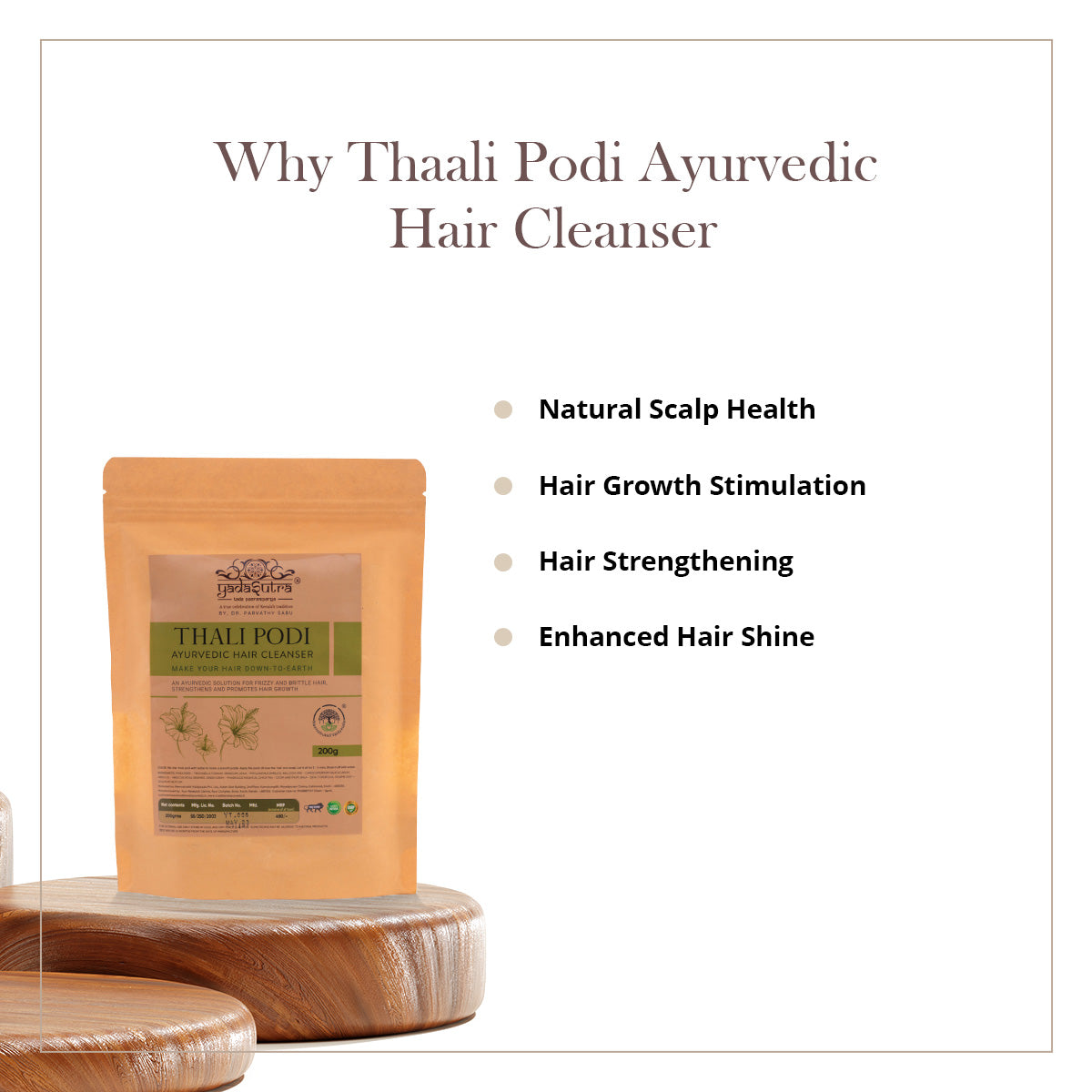 Thaali Podi Ayurvedic Hair Cleanser (200g)