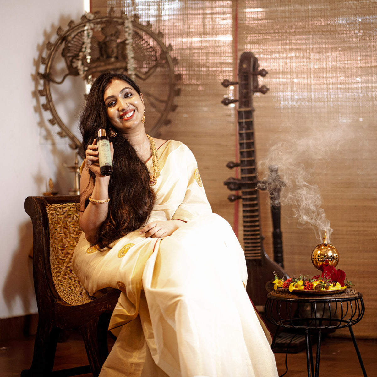 Neelibhringadi Tailam | Ayurvedic Hair Oil (200ml)