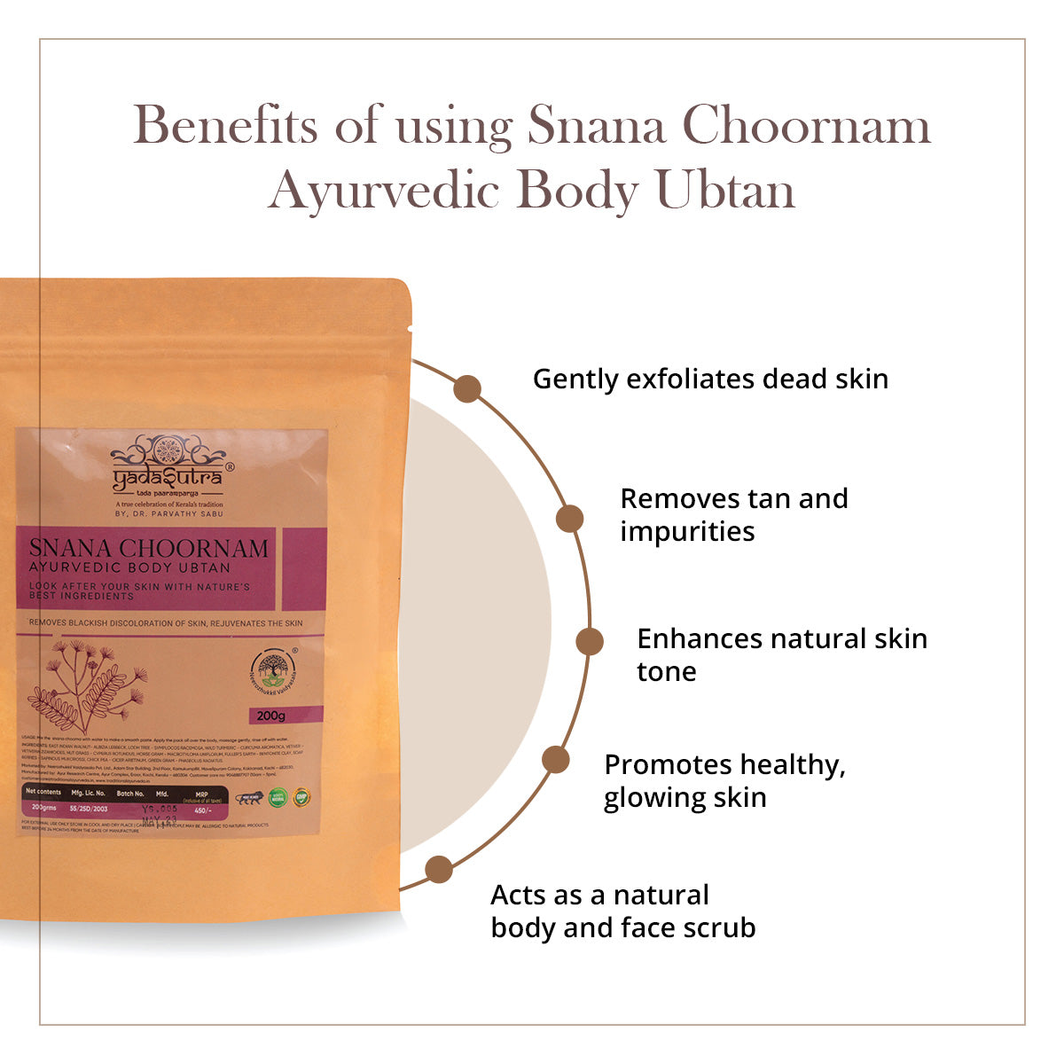 Snana Choornam | Ayurvedic Body Ubtan (200g)