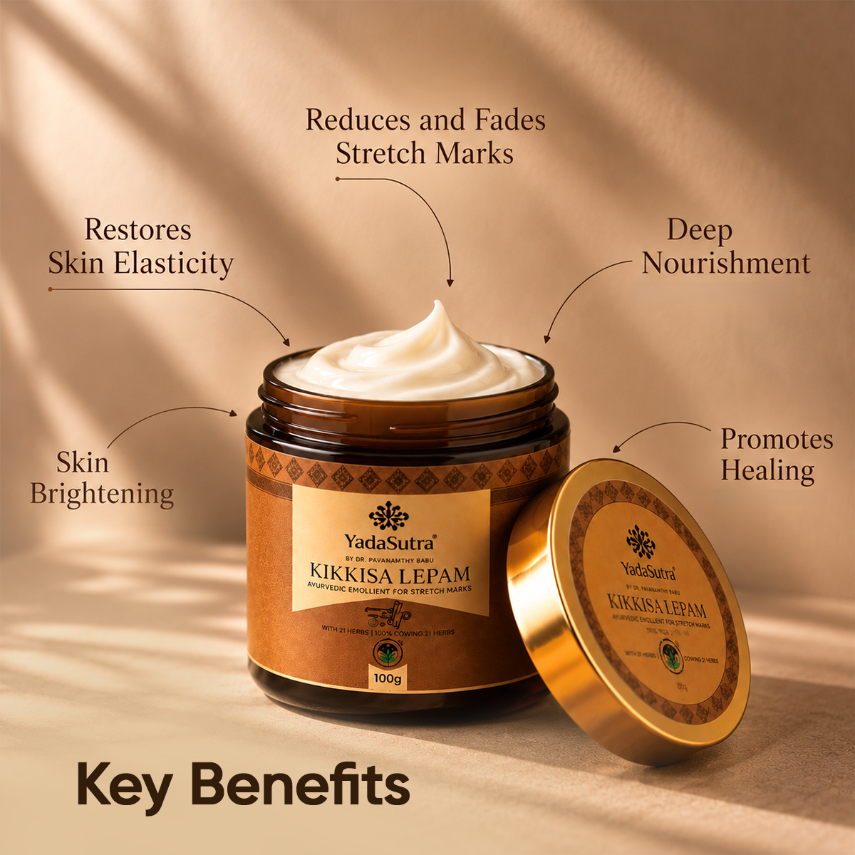 Kikkisa Lepam | Anti-Stretch Marks Cream (100g)