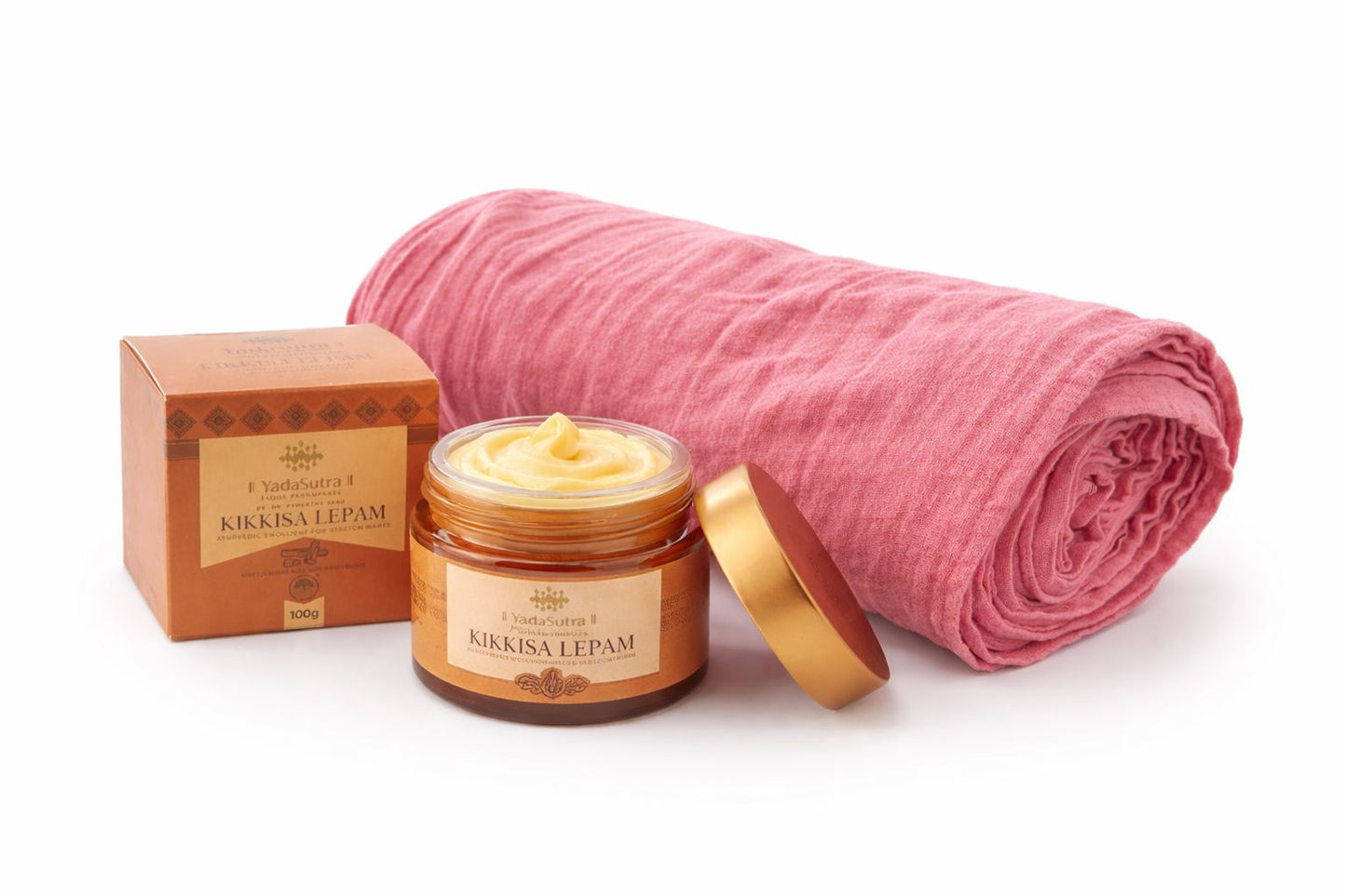 Yadasutra Postpartum Recovery Combo | Kikkisa Lepam Cream + Bengkung Belly Binder